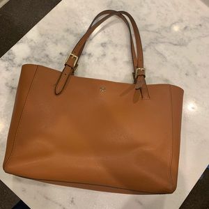 Tory Burch sag giant leather tote
